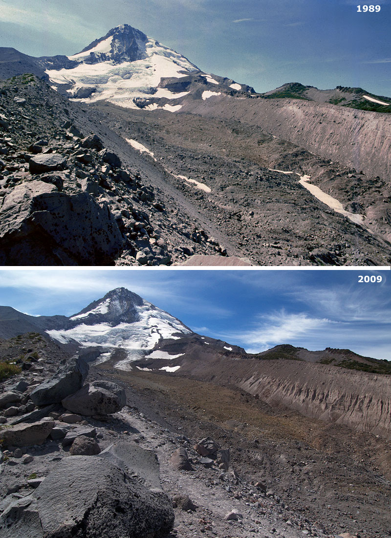 Glacial Erosion Before And After